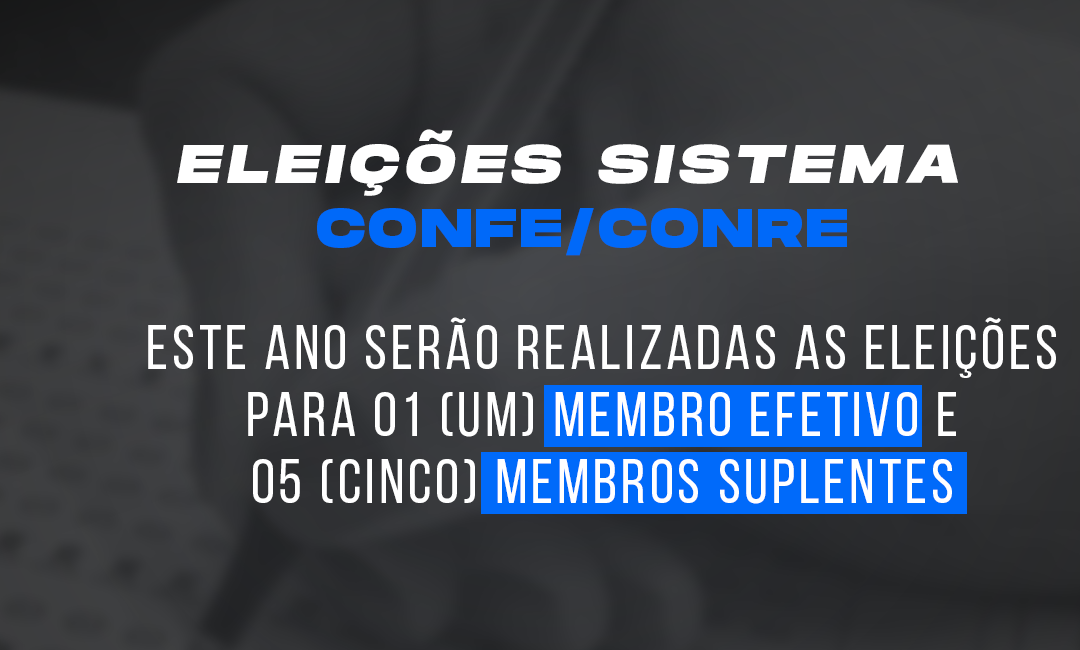 Eleição no Conre5 Candidate-se